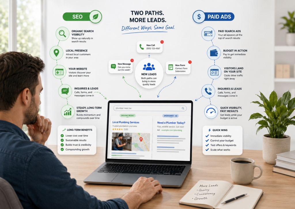 SEO optimalisatie of Google online advertenties 2
